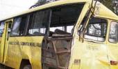 10 children dead as school bus rams into truck in Rajashtan