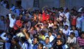 Jubilation, festive spirit at Andhra Bhawan for Telangana