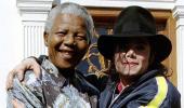 In PHOTOS: When Mandela left MJ, Beckham, Carla Bruni star struck