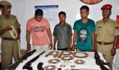 Assam: GNLA ultras held with huge cache of arms