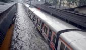 Heavy rains hit train services, make Mumbai crawl