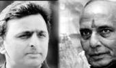 U'khand flood relief: Race on between Akhilesh and Rajnath