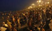 In PHOTOS: Last holy dip as curtains down on Maha Kumbh