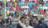 PHOTOS: Pranab joins Mauritians' I-Day celebration