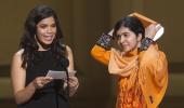 PHOTOS: Malala walks red carpet with Lady Gaga, Barbra Streisand