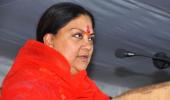 Lalit row: Raje says she did not seek meeting with Amit Shah