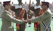 Pakistan army chief Kayani passes on the baton to General Sharif