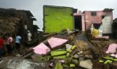 Cyclone leaves trail of destruction in Odisha town