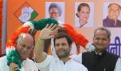 BJP complains to EC against Rahul's speeches in Raj