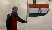 Hoisting the Indian flag where no one else has