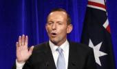 Abbott wins in Aus polls, Labor's Rudd to step down