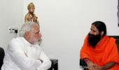 Ramdev bats for 'superhero' Modi as BJP's PM candidate