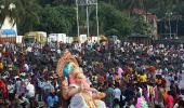 PHOTOS: Ganpati Bappa morya, see you next year, chants Mumbai