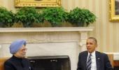 Dr Singh, Obama meet at White House