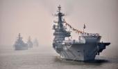 Fire in aircraft carrier INS Virat