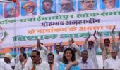 Sangeeta Bijlani campaigns for Azharuddin in Tonk-Sawai Madhopur