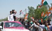 Rahul runs SUV over critics, files nomination with Gandhi parivar