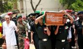 PHOTOS: Hundreds pay homage to martyr Major Mukund Varadarajan