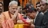 PHOTOS: PM's special 'puja' at Pashupatinath