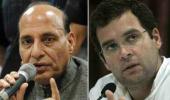 Rajnath slams Rahul; says govt neither dictatorial, nor communal