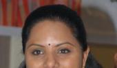 TRS MP K Kavitha booked for sedition