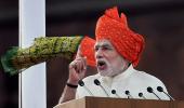 3 new slogans Modi raised at Red Fort