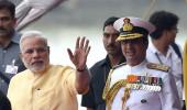 No one will dare challenge us, says Modi at INS Kolkata's induction