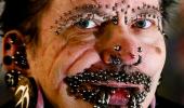 Why Dubai barred world's 'most pierced' man