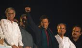 Khan, Qadri march into Islamabad's 'Red Zone'