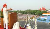 I-Day speech: 'Pradhan Sevak' Modi calls for billion hands to power India