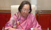 Politicial leaders wear skull caps to show off: Najma Heptullah