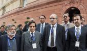 Was govt clueless about Pak MPs Parliament visit?