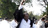 In Photos: Telangana clears first hurdle, Hyderabad CHEERS