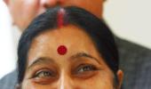 Sushma Swaraj faces flak over Gita remarks