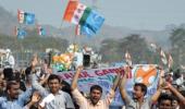 Rahul's road show turns traffic stopper in Guwahati