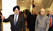 Former UN envoy Hardeep Puri joins the BJP