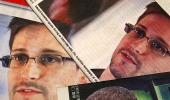 What was Edward Snowden doing in India?