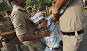 Cong, BJP slam Delhi CM Kejriwal's dharna, call it anarchic, drama