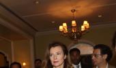 PHOTOS: Valerie Trierweiler in Mumbai after split with French president