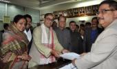 Congress MP Sanjoy Singh files nomination for RS polls