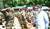 PHOTOS: On maiden visit to J-K, PM Modi honours fallen soldiers