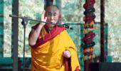 Pix: Dalai Lama addresses devotees on his 79th birthday at Leh Kalachakra