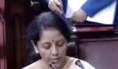 Sitharaman, Javadekar take oath in Rajya Sabha