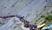 Photos: Amarnath yatra resumes after Baltel clashes