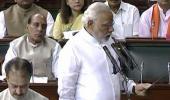 PHOTOS: First-time MP Modi takes oath in Lok Sabha