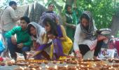 Photos: Kashmiri Pandits throng Khir Bhawani festival