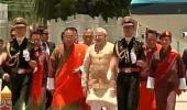 PHOTOS: PM Modi touches down in Bhutan