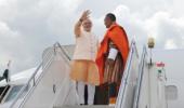 Modi leaves Bhutan for home after first foreign visit