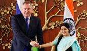 Russian deputy PM holds talks with Swaraj