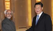 Ansari holds talks with Xi; India, China sign 3 MoUs